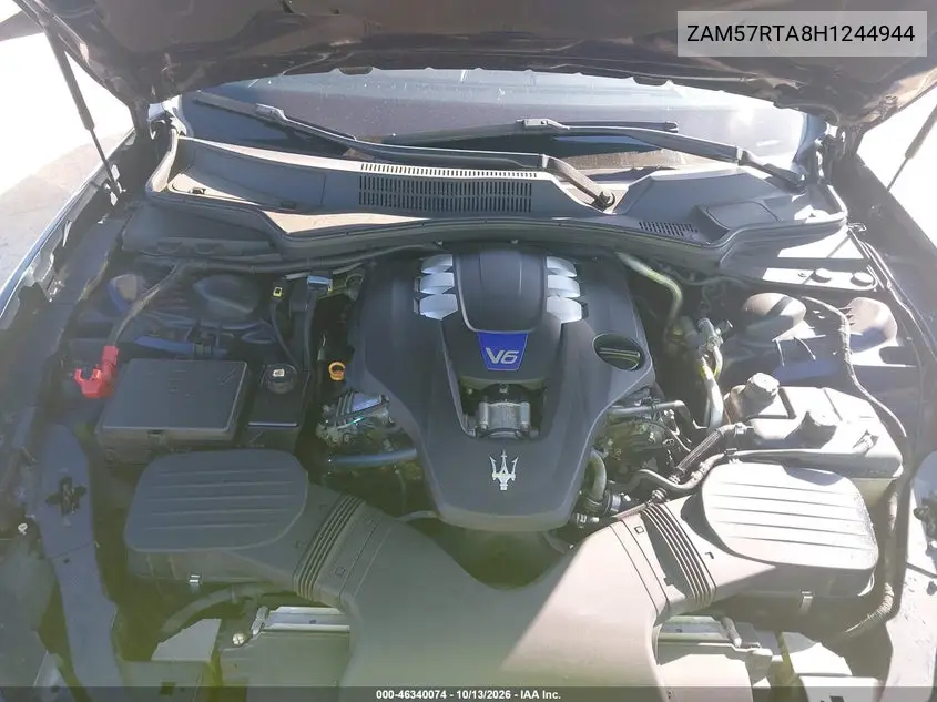 2017 MASERATI GHIBLI VIN ZAM57RTA8H1244944 — фото 10