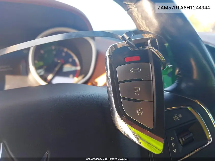 2017 MASERATI GHIBLI VIN ZAM57RTA8H1244944 — фото 11