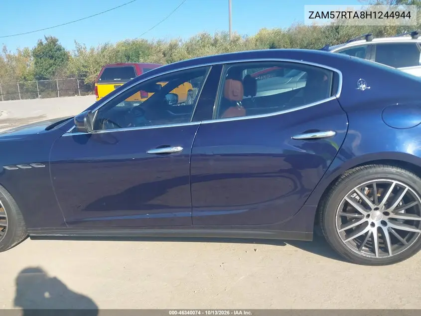 2017 MASERATI GHIBLI VIN ZAM57RTA8H1244944 — фото 14