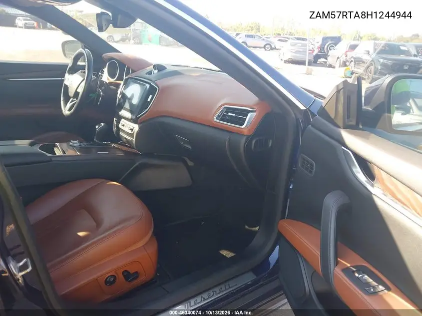 2017 MASERATI GHIBLI VIN ZAM57RTA8H1244944 — фото 5