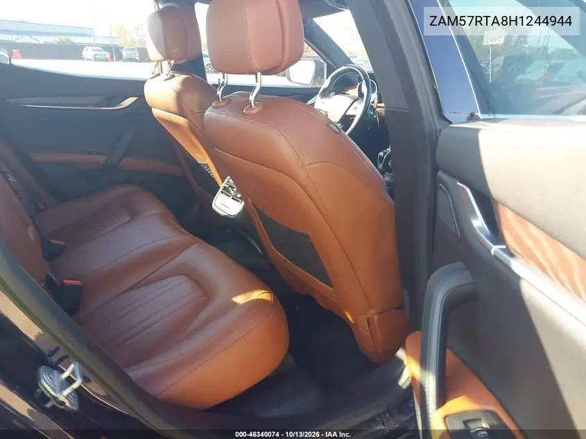 2017 MASERATI GHIBLI VIN ZAM57RTA8H1244944 — фото 8