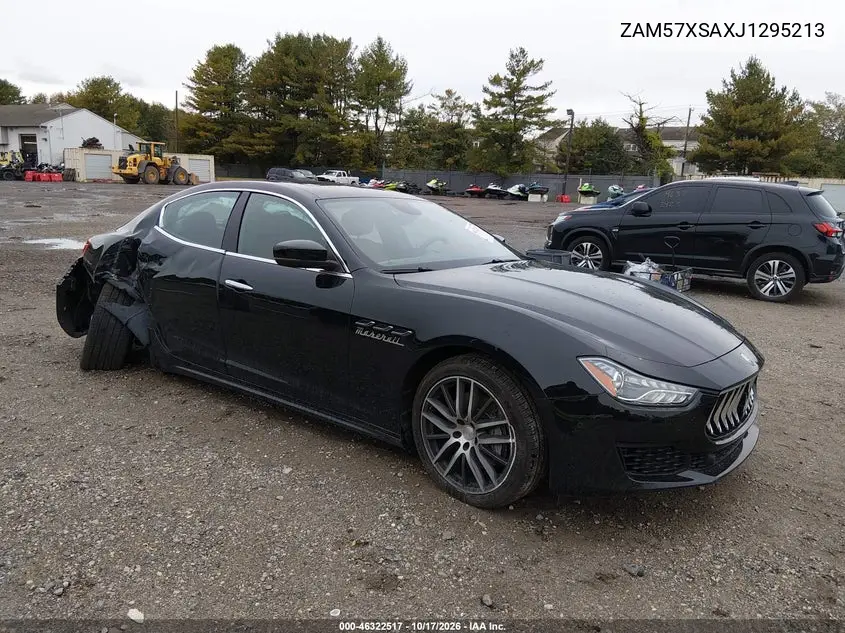 MASERATI GHIBLI 2018, VIN ZAM57XSAXJ1295213