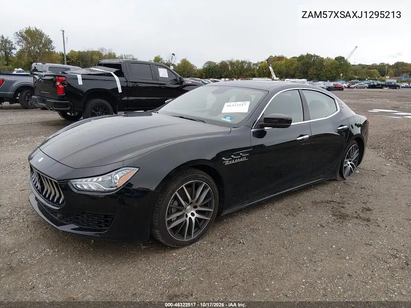 2018 MASERATI GHIBLI VIN ZAM57XSAXJ1295213 — фото 2