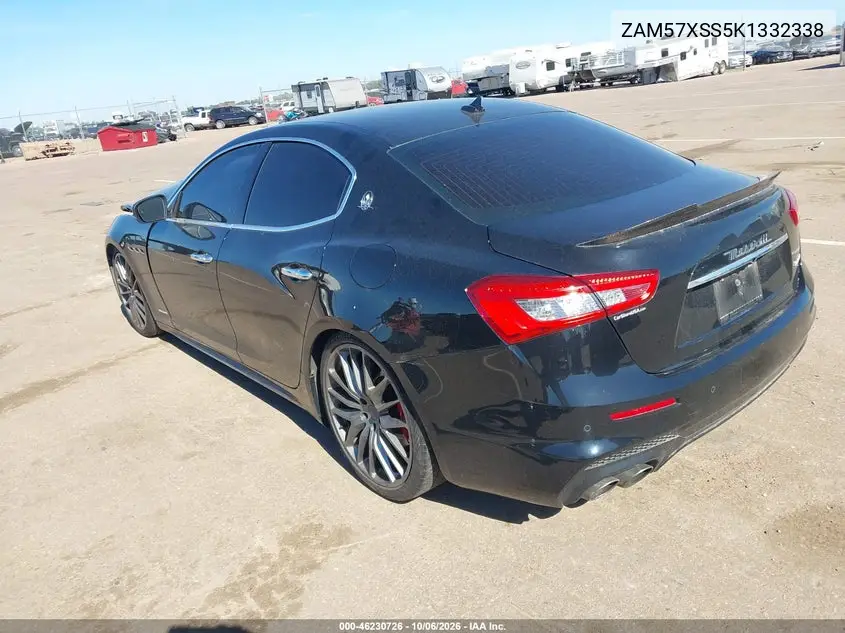 2019 MASERATI GHIBLI VIN ZAM57XSS5K1332338 — фото 3