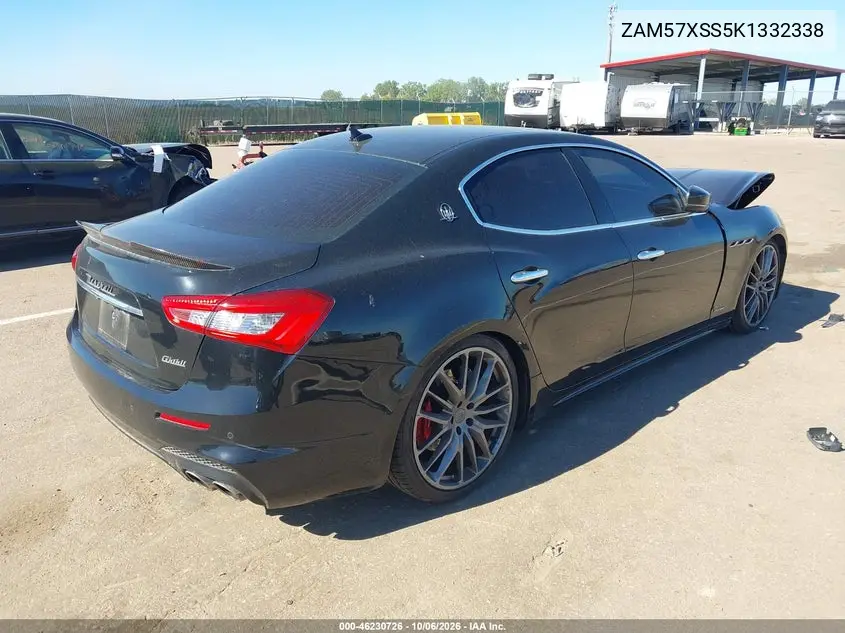 2019 MASERATI GHIBLI VIN ZAM57XSS5K1332338 — фото 4