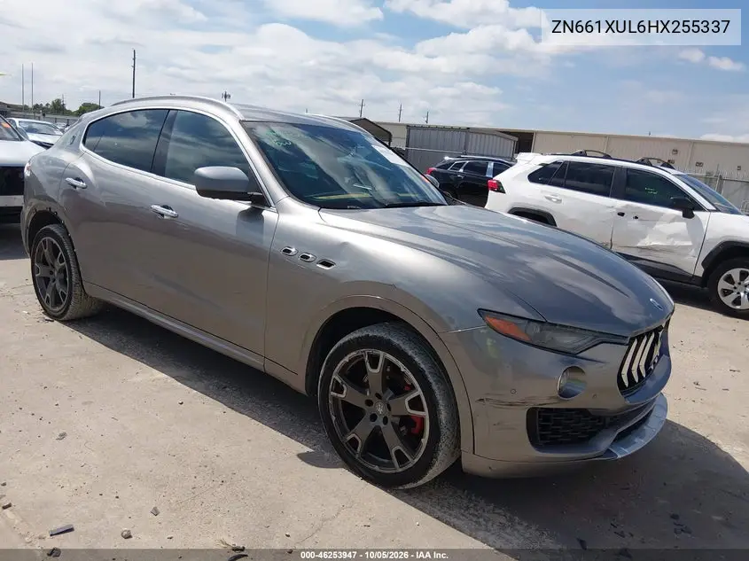 MASERATI LEVANTE 2017, VIN ZN661XUL6HX255337