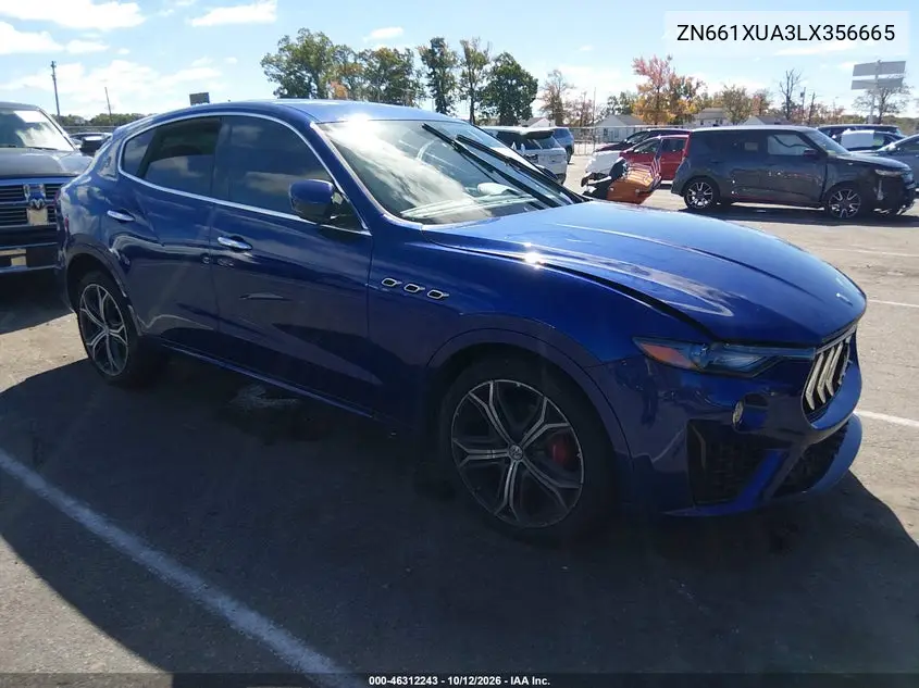 MASERATI LEVANTE 2020, VIN ZN661XUA3LX356665