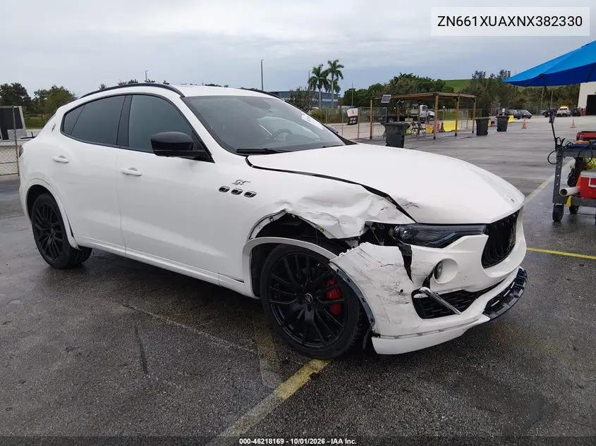 MASERATI LEVANTE 2022, VIN ZN661XUAXNX382330