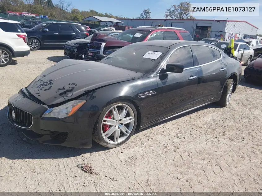 2014 MASERATI QUATTROPORTE VIN ZAM56PPA1E1073127 — фото 2