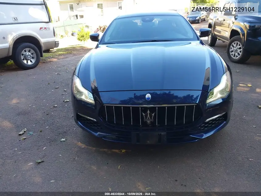 2017 MASERATI QUATTROPORTE VIN ZAM56RRL5H1229104 — фото 12