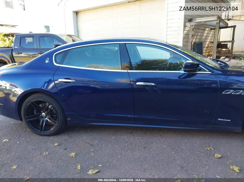 2017 MASERATI QUATTROPORTE VIN ZAM56RRL5H1229104 — фото 13