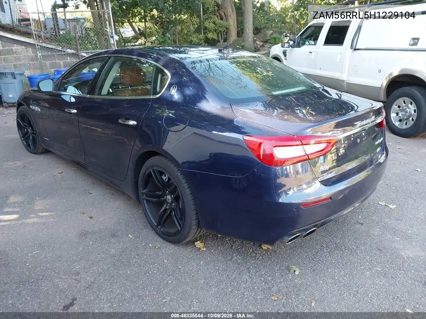 2017 MASERATI QUATTROPORTE VIN ZAM56RRL5H1229104 — фото 3