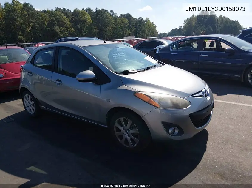 MAZDA 2 2013, VIN JM1DE1LY3D0158073