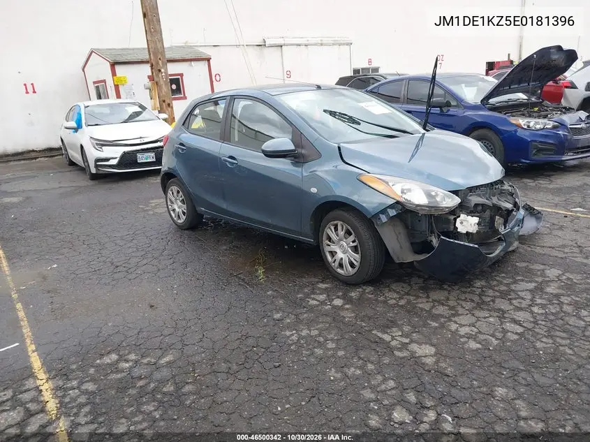 MAZDA 2 2014, VIN JM1DE1KZ5E0181396