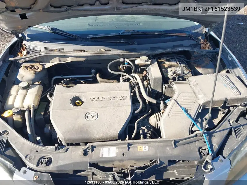 2006 MAZDA 3 VIN JM1BK12F161523539 — фото 10