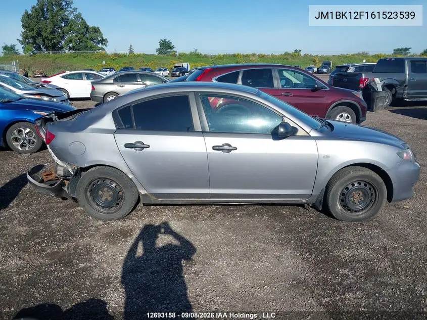 2006 MAZDA 3 VIN JM1BK12F161523539 — фото 14