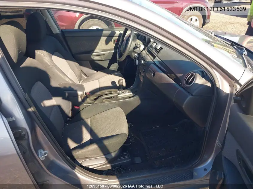 2006 MAZDA 3 VIN JM1BK12F161523539 — фото 5
