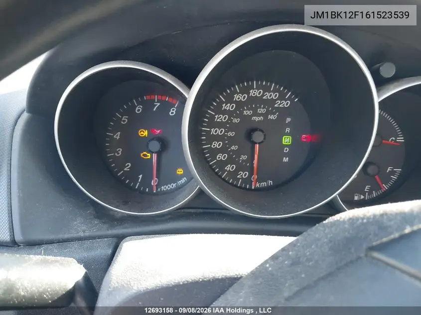 2006 MAZDA 3 VIN JM1BK12F161523539 — фото 7