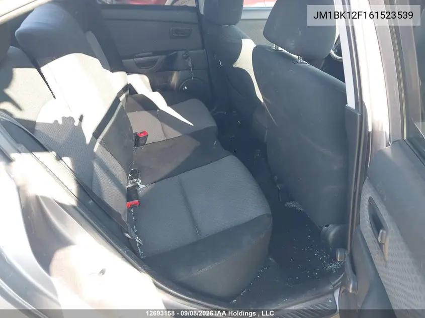 2006 MAZDA 3 VIN JM1BK12F161523539 — фото 8