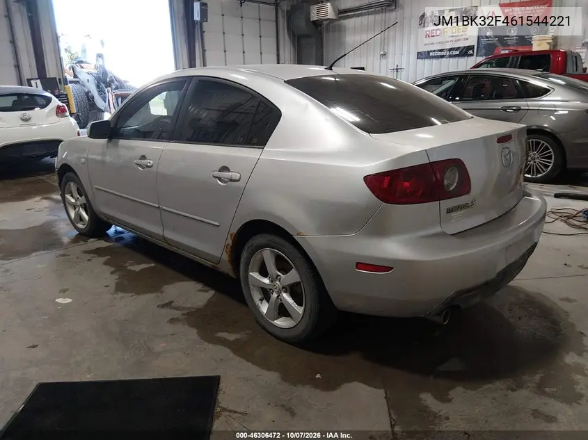 2006 MAZDA 3 VIN JM1BK32F461544221 — фото 3