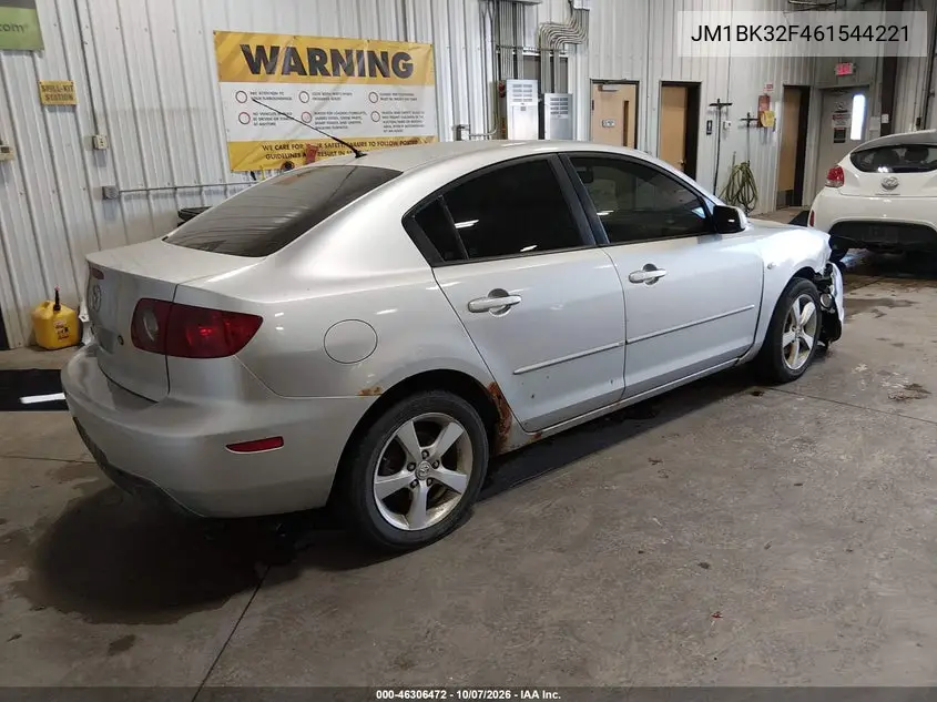 2006 MAZDA 3 VIN JM1BK32F461544221 — фото 4