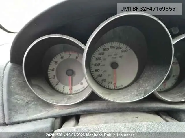 2007 MAZDA 3 VIN JM1BK32F471696551 — фото 7