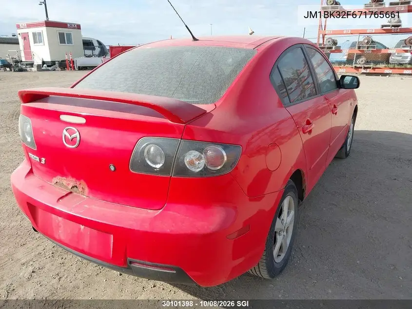 2007 MAZDA 3 VIN JM1BK32F671765661 — фото 4