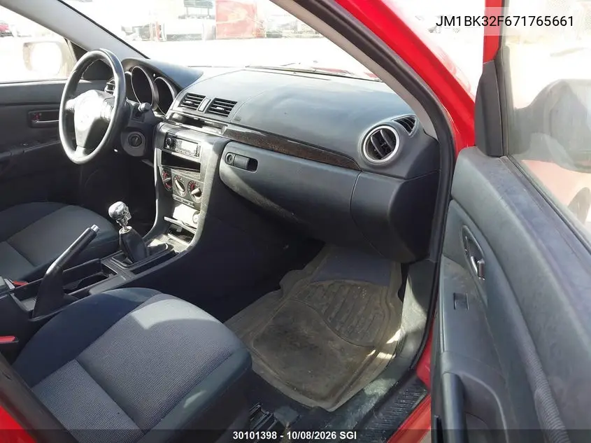 2007 MAZDA 3 VIN JM1BK32F671765661 — фото 5