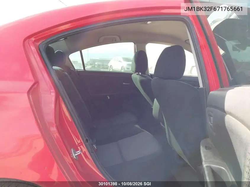 2007 MAZDA 3 VIN JM1BK32F671765661 — фото 8