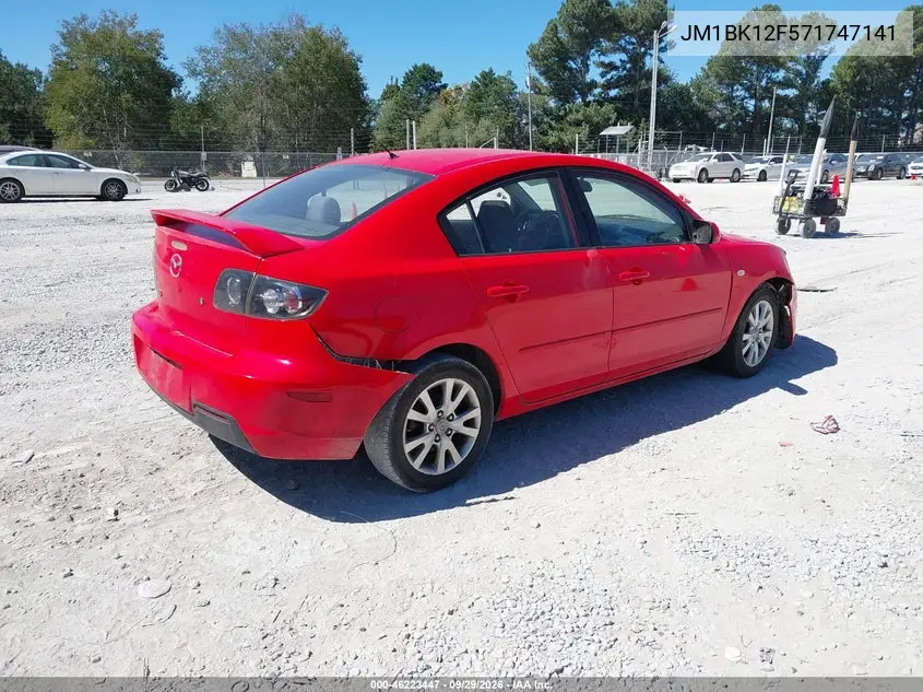 2007 MAZDA 3 VIN JM1BK12F571747141 — фото 4