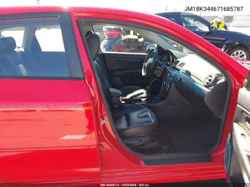 2007 MAZDA 3 VIN JM1BK344671685787 — фото 5