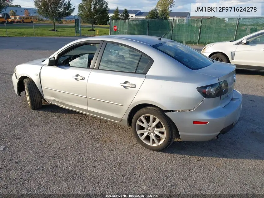 2007 MAZDA 3 VIN JM1BK12F971624278 — фото 3