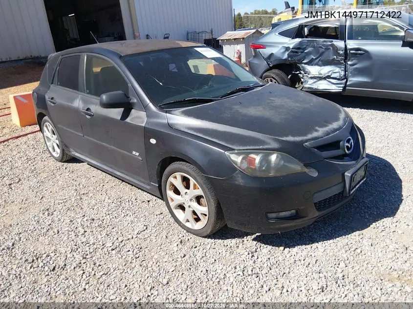 MAZDA 3 2007, VIN JM1BK144971712422