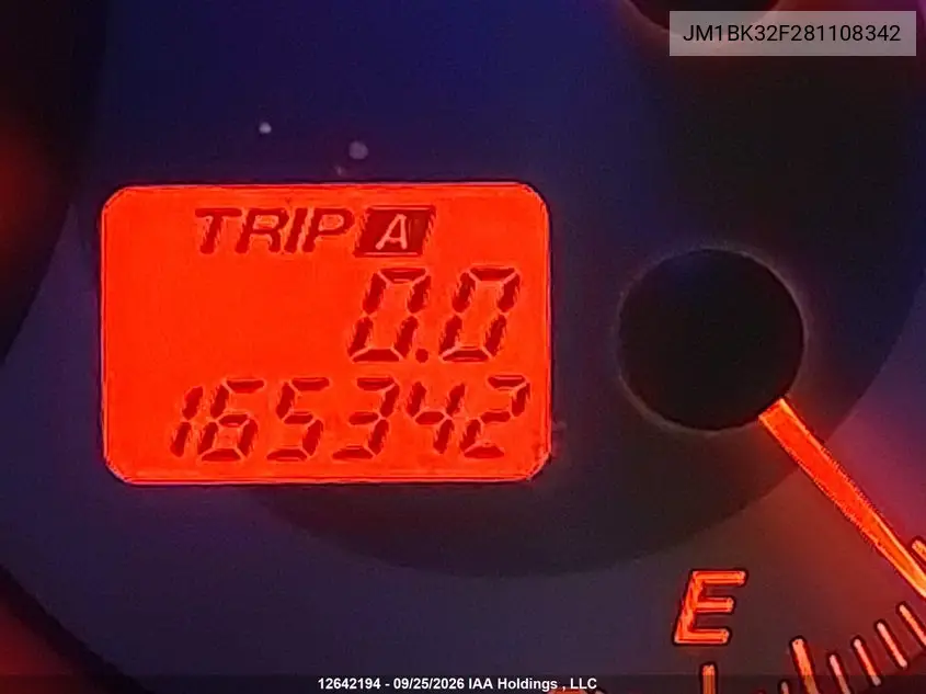 2008 MAZDA 3 VIN JM1BK32F281108342 — фото 16