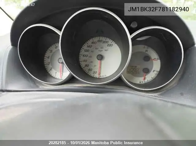 2008 MAZDA 3 VIN JM1BK32F781182940 — фото 7