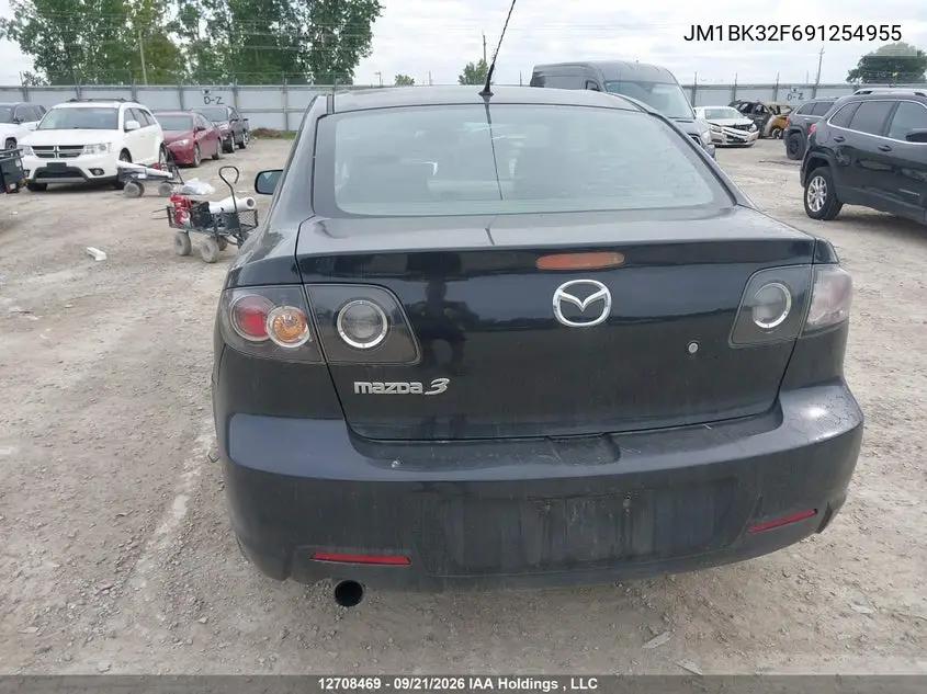 2009 MAZDA 3 VIN JM1BK32F691254955 — фото 16