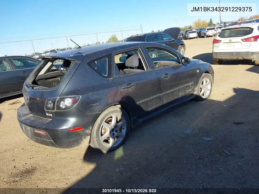 2009 MAZDA 3 VIN JM1BK343291229375 — фото 4