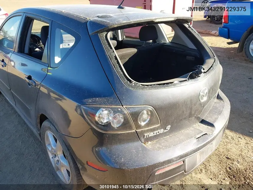2009 MAZDA 3 VIN JM1BK343291229375 — фото 6