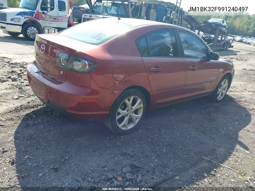 2009 MAZDA 3 VIN JM1BK32F991240497 — фото 4