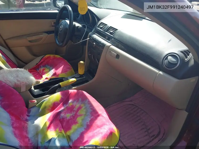 2009 MAZDA 3 VIN JM1BK32F991240497 — фото 5