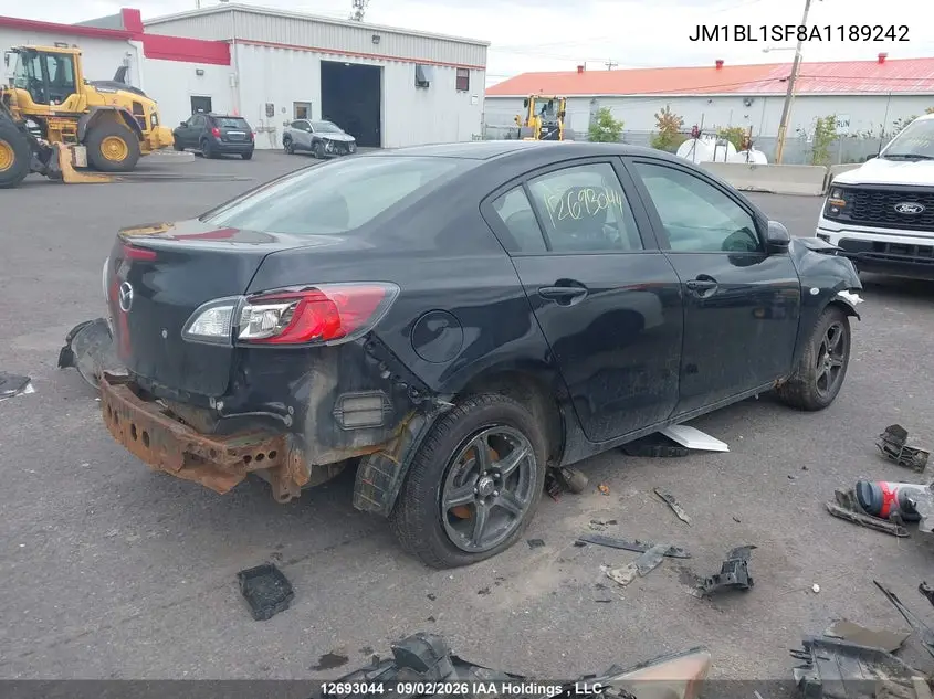 2010 MAZDA 3 VIN JM1BL1SF8A1189242 — фото 4