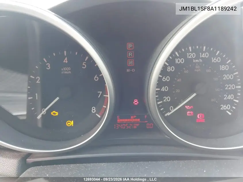 2010 MAZDA 3 VIN JM1BL1SF8A1189242 — фото 7