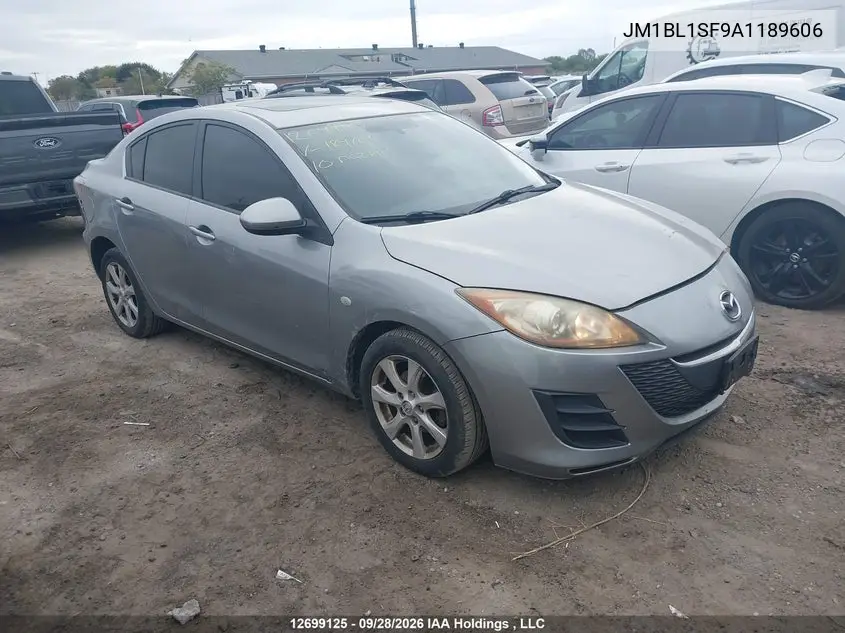 MAZDA 3 2010, VIN JM1BL1SF9A1189606