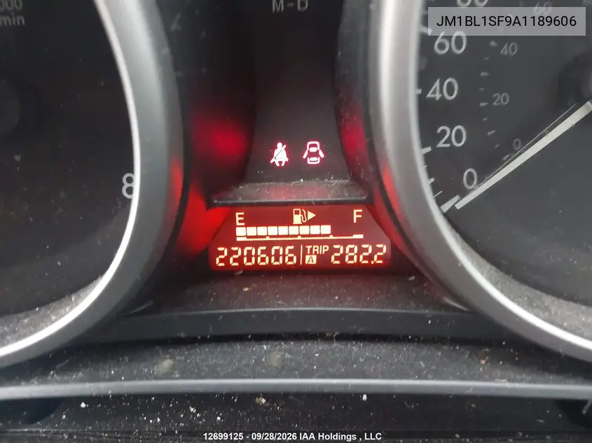 2010 MAZDA 3 VIN JM1BL1SF9A1189606 — фото 16