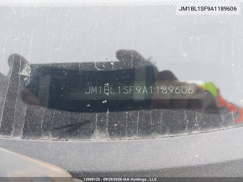 2010 MAZDA 3 VIN JM1BL1SF9A1189606 — фото 18