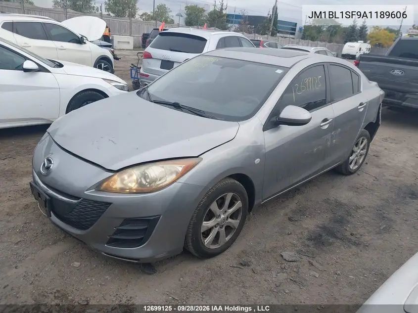 2010 MAZDA 3 VIN JM1BL1SF9A1189606 — фото 2