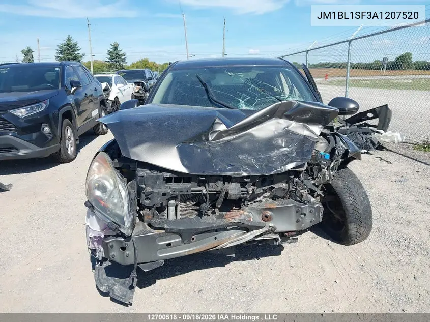 2010 MAZDA 3 VIN JM1BL1SF3A1207520 — фото 11