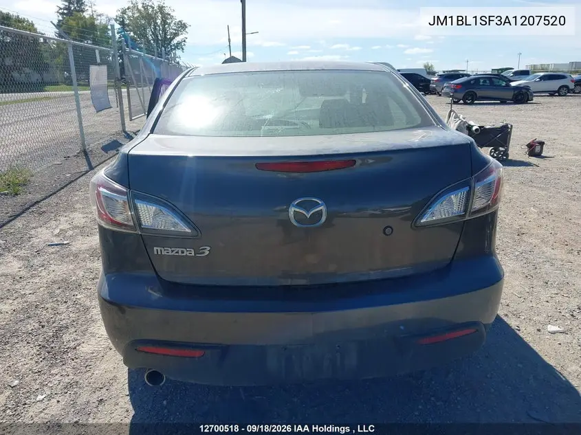 2010 MAZDA 3 VIN JM1BL1SF3A1207520 — фото 15
