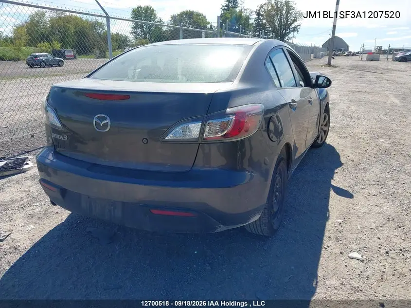 2010 MAZDA 3 VIN JM1BL1SF3A1207520 — фото 4