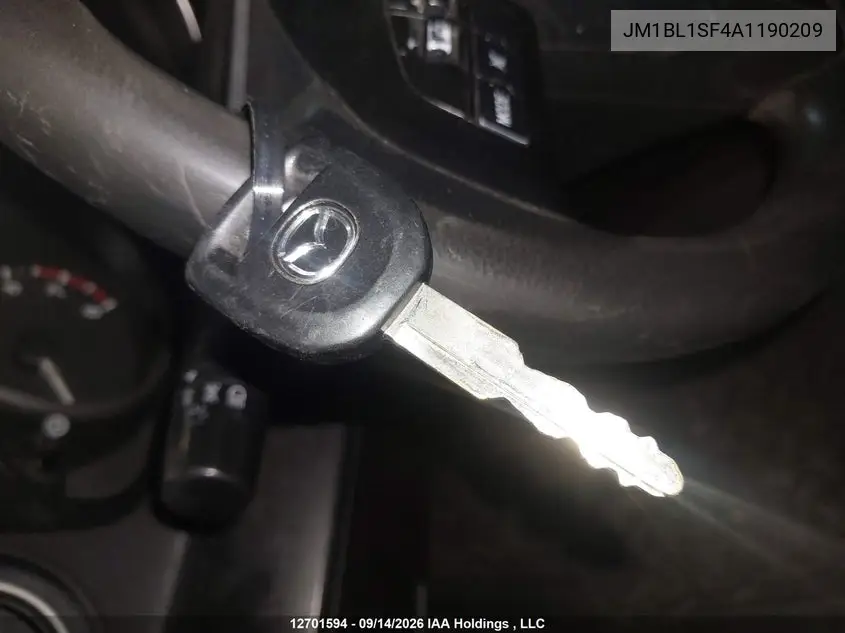 2010 MAZDA 3 VIN JM1BL1SF4A1190209 — фото 11